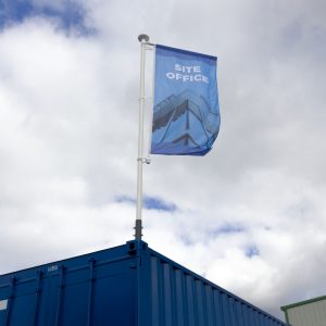 Container Flagpole